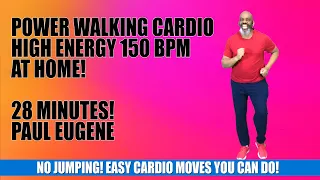 Power Walking Cardio At Home | High Energy 150 BPM | Release The Pressure In You | 28 Minutes
