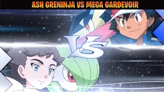 Ash-Greninja vs Mega Gardevoir - Pokemon XYZ episode 25 [English Sub]