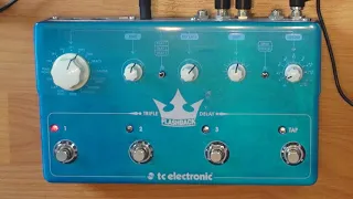 Ambient Swells basics with 3 delays - TC Electronic Flashback Triple Delay
