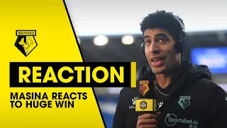 MASINA REACTION | CARDIFF CITY VS WATFORD | LATE FREE-KICK SEALS ALL THREE POINTS