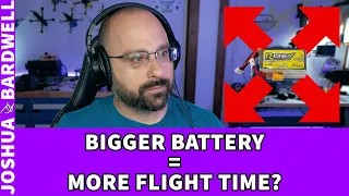 When Does Adding A Bigger Battery Reduce Flight Time For FPV? - FPV Questions