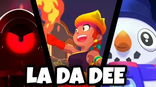 Brawl Stars Animated Mix | La Da Dee AMV