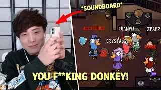 Sykkuno Trolling his Victims with Soundboard Before Killing Them