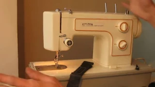 Privileg Voll Zickzack Super Leischt 360  Nähmaschine Sewing machine Швейная машина  test