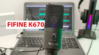 FIFINE K670 🎤  Лучший Бюджетный USB Микрофон  для ИГР И ОНЛАЙН