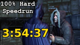 [WR] Batman: Arkham City Speedrun (100%, Hard) in 3:54:37