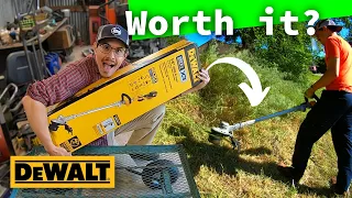 Is a 20v DeWalt String Trimmer WORTH IT? | Garage Story