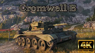 Cromwell B - Mines map - 8 kills - 3,6k damage World of Tanks replay 4K