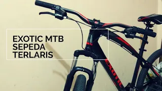 Sepeda Murah Sepeda MTB Exotic ET-2655 , Sepeda Gunung Terlaris 1 Jutaan