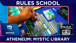 How to Play Atheneum: Mystic Library (Rules School) with the Game Boy Geek