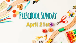 Preschool Sunday