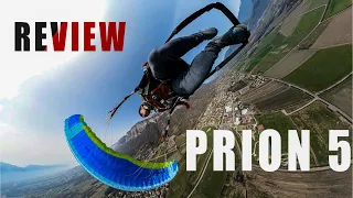 PARAGLIDING REVIEW : NOVA PRION5 - BEGINNER GLIDER EN-A