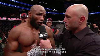 UFC 213: Entrevista no octógono com Yoel Romero