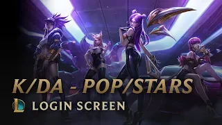 K/DA - POP/STARS (ft Madison Beer, (G)I-DLE, Jaira Burns) | Login Screen - League of Legends