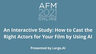 An Interactive Study  How to Cast the Right Actors for Your Film by Using AI