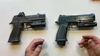 Sig P320 trigger job (pulling like a staccato XC)