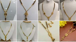 Kam vajan Wale sone ke mangalsutra design/Daily wear gold mangalsutra/Trendy gold mangalsutra ideas