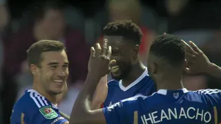 Kelechi Iheanacho and Wilfred Ndidi score for Leicester's win