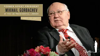 Mikhail Gorbachev talks about Vladimir Putin at the LBJ Library (2011)