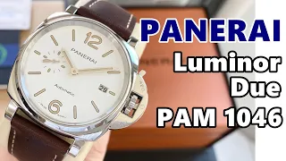 PANERAI 沛納海 Luminor Due PAM1046 優雅 輕巧 42mm 男女皆適合的漂亮小沛！