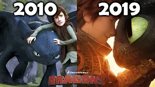 Evolution of Hiccup & Toothless