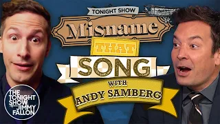 Misname That Song with Andy Samberg | The Tonight Show Starring Jimmy Fallon