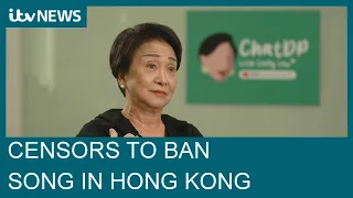 The song that could soon be banned in Hong Kong | ITV News