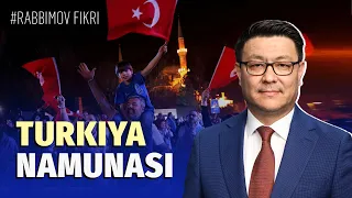 Turkiya demokratiyasi – turkiy xalqlarga o‘rnak | Rabbimov fikri