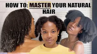 HOW TO CARE FOR NATURAL HAIR FOR BEGINNERS | My Full Natural Hair Regimen