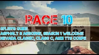 Asphalt 8 Airborne, Season 1 Welcome, Race 10, Nevada Classic, Class C, Audi TTS Coupe