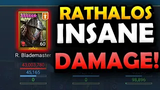 RATHALOS HITS LIKE A MADMAN! TESTING 3:1 BUILD FOR CLAN BOSS | RAID SHADOW LEGENDS