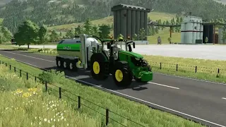 CAB VIEW || John Deere 6250R & Ravizza Maxicargo || Fs22