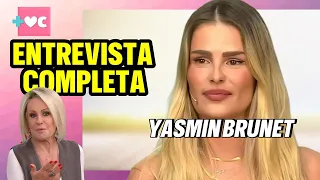 YASMIN BRUNET NO MAIS VOCÊ DE HOJE - ENTREVISTA COMPLETA COM ANA MARIA BRAGA - CAFÉ COM ELIMINADO