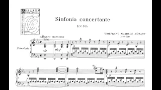 W. A. Mozart - Sinfonia Concertante for Violin and Viola K364 - Score - VIOLA PART IN Eb