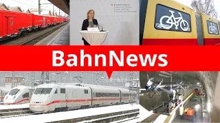 Neue Rettungszüge, DB mit Rekord-Pünktlichkeit, digitale Schiene und viel mehr | BahnNews 01/2021