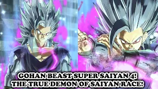 Gohan Goes BEAST SUPER SAIYAN 4! The True Demon Of Saiyan Race! Dragon Ball Xenoverse 2 Mods