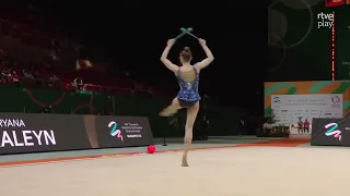 KALEYN Boryana (BUL) CLUBS AA 34,3 - ECH Budapest 2024