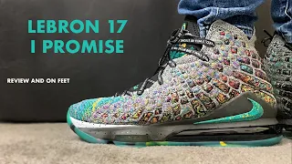 Lebron 17 I Promise Review and On Feet