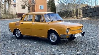 ŠKODA 100 L NÁJEZD 0 KM 1:8 MODEL DEAGOSTINI - KOUZLO VETERÁNA