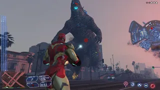 GTA 5 Ironman VS Godzilla