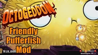 FRIENDLY PUFFER-FISH MOD | OCTOGEDDON GAMEPLAY | OCTOGEDDON BOSS FIGHT