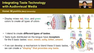 [IEDM2021 Invited Talk ] Integrating Taste Technology with Audiovisual Media (Homei Miyashita)