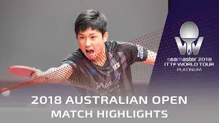 Tomokazu Harimoto vs Chen Chien-An | 2018 Australian Open Highlights (R32)