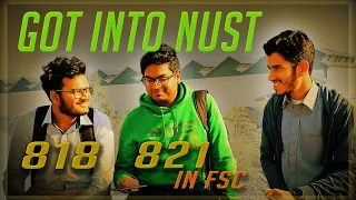 Less Marks? No Worries || Meet these Awesome Guys, they got into NUST with 800 marks in FSc || Guide