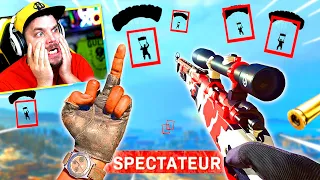 Je SPEC un DUO de HACKERS sur WARZONE 🤮 !! (et c'est cheatée 🤡)