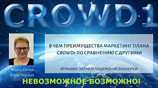 Как правильно показать преимущества маркетинга Crowd1