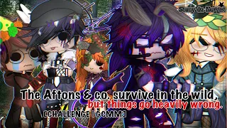 Aftons & co. stuck in the wild, but things go wrong. [original challenge | GCMM]