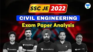 SSC JE 2022 Complete Paper Analysis | Civil engineering