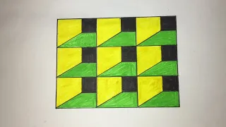 How to draw 3D Illusion on Paper