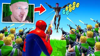 99 Abonnés VS 1 Hacker sur Fortnite !